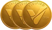 Three Vivified coins