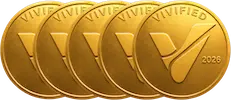 Five Vivified coins
